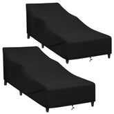 SunPatio chaise lounge cover waterproof protecting 80L-30W-26H on a patio