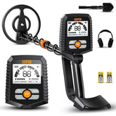 SUNPOW MD13 metal detector kit shown for family treasure hunting