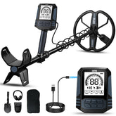 SUNPOW OTMD15 dual-D coil enables precise 10-inch depth detection for treasure hunting