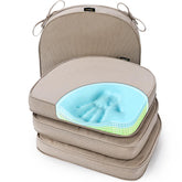 SUNROX Gel Memory Foam Cushion front view offers durable comfort.
