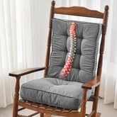 SUNROX memory foam seat cushion 17x17 inches for ergonomic comfort on rocking chairs.