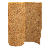 Sunyay coco liner roll close-up showing natural fibers for durable planter lining