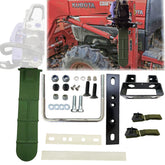 SUONE 20'' universal chainsaw carrier mounted on tractor for secure transport