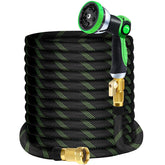 SUPCLUB non-expandable 25ft hose shown for easy handling and storage