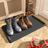 SUPENUIN boot tray with lip to trap mud and water at the entryway