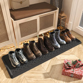 SUPENUIN extra large boot tray full view for a spacious, organized entryway