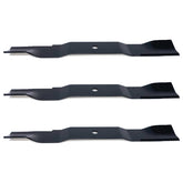 Superbobi 04771200 blade mounted on a 52-inch deck for precise mounting.