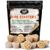 Superior Trading Co. fire starter pods front view for quick outdoor ignition