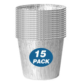 Superjackwang grease bucket liner inside a standard bucket for mess-free disposal
