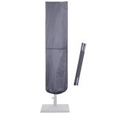 SUPERJARE patio umbrella cover protects 7–11 ft umbrellas from sun and rain.