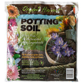 SuperMoss 01999 Agromin potting mix bag front shows recycled ingredients for sustainable planting.