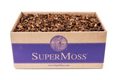 SuperMoss Orchid Bark packet enhances drainage and aeration for orchids