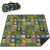 Supfitness extralarge picnic blanket folded for easy transport