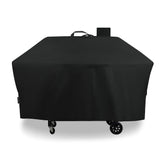 Suphomeware grill cover on Camp Chef PG36LUX provides weather protection.