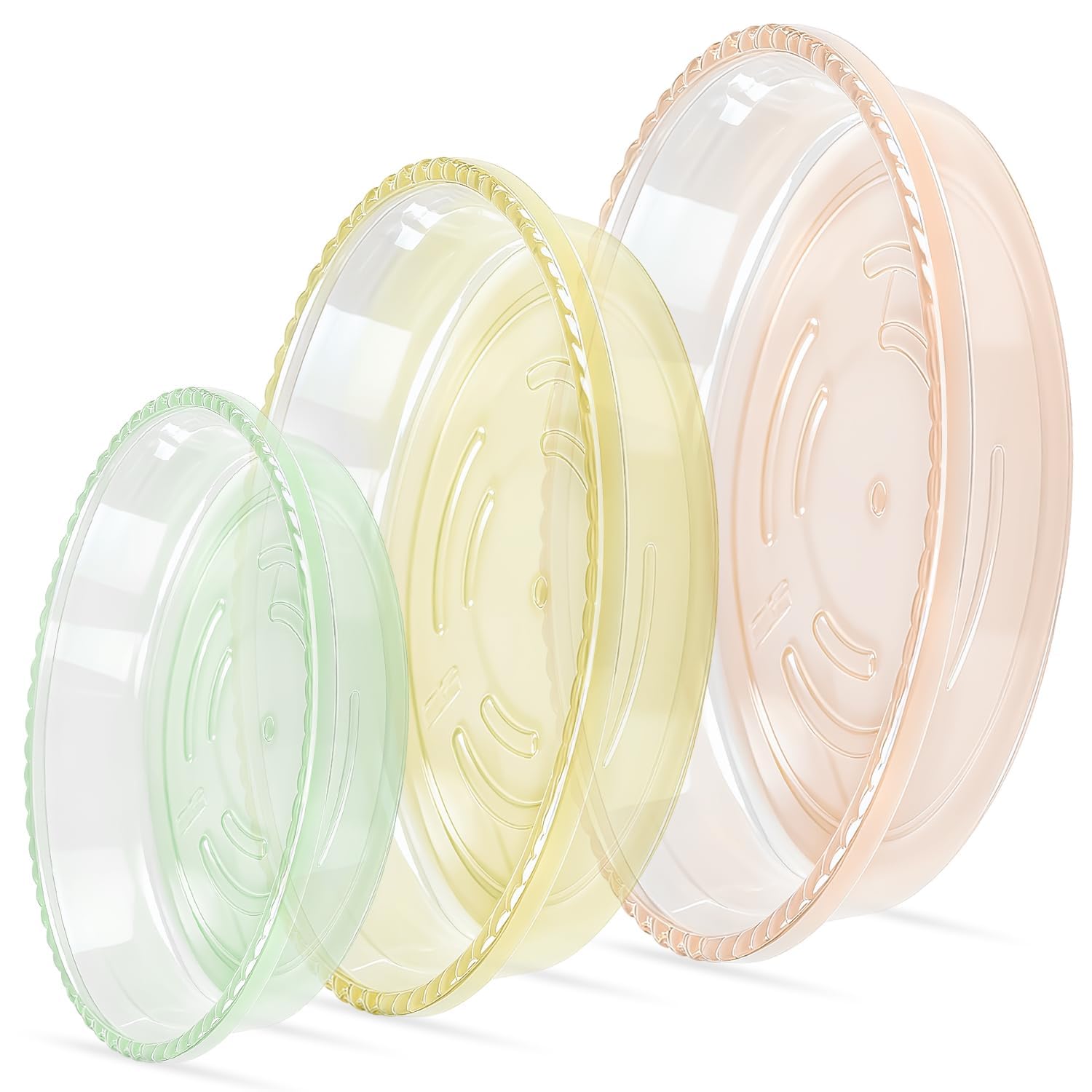 SupKing 6-inch green plant saucer protects surfaces while catching excess water