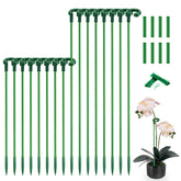 SupKing invisible plant sticks 17 inch blend with stems for a neat, upright display.