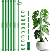 SupKing plant stake 17 inch with clips supports upright growth.