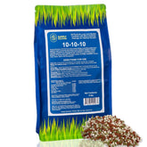 Supply Solutions 10-10-10 complete fertilizer bag ready for garden application boosts soil health.