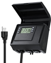 SURAIELEC digital pool timer outdoor controls pump scheduling.