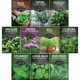 Survival Garden Seeds Genovese basil leaves for fresh caprese and aromatics