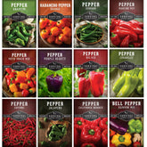 SURVIVAL GARDEN SEEDS Jalapeño peppers ready for fresh harvests and salsas