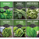SURVIVAL GARDEN SEEDS watercress seeds for hydroponic indoor greens, quick harvests.