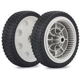 Sutmorly front drive wheels 8in on Troy-Bilt TB240.