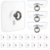 Suwimut adhesive ceiling hook 60mm square holds lights and decor safely