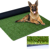 SUWUYUE artificial grass outdoor rug 3x5 ft with realistic blades for patios and pets