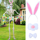 Suzile 12ft skeleton bunny nose for playful Easter decor and photo-worthy moments.