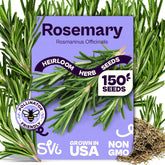 SVI rosemary seeds in packaging for easy planting