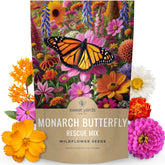 Sweet Yards Monarch Rescue Mix bulk pack ready for 500 sq ft of pollinator habitat.