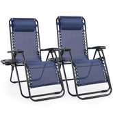 Sweetcrispy zero gravity chair blue folded for easy transport