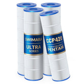 Swimara Ultra Series 5oz Trilobal Fabric cartridge delivering stronger filtration for crystal-clear water.