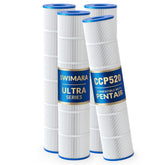 Swimara Ultra 5oz Trilobal pool filter cartridge for CCP520 delivers thorough filtration and ease of use.