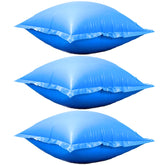 Swimline Air Pillow 4x4 front view shown for winterizing protection