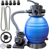 Swimline HydroTools 12-inch tank assembly enabling robust filtration for up to 8,000 gallons.