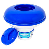 Swimline HydroTools 8720 floating chlorine dispenser distributes evenly for steady pool hygiene
