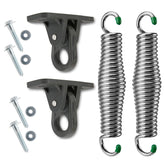 SwingMate porch swing hanging kit chrome finish for smooth outdoor seating.