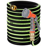 SYEENIFY kink-free hose 100ft for smooth garden watering with no tangles