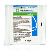 Syngenta Advion WDG packet packaging showing ready to use convenience for quick perimeter pest control
