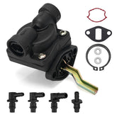 SYOWADA 4155905S fuel pump for Kohler K141, top view highlighting compact, precise fit for engines.