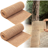 SYWHXY burlap tree wrap rolls ready for winter protection around trunks