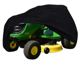 Szblnsm riding lawn mower cover protects a 54-inch deck from rain and dust