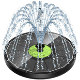 SZMP Upgraded glass panel delivers durable solar power for steady fountain spray.