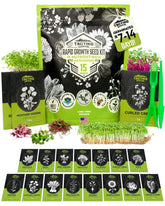 Tactiko Survival rapid growth seed kit pouch protects seeds from moisture and pests.