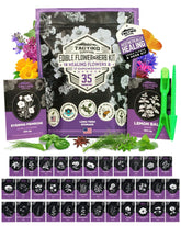 Tactiko Survival 35-varieties seed kit front view for home gardening.