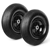 Taifa 13 inch pneumatic tire with side view and 5/8 bore, ideal for smoother cart rides.