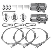 Tang Sun Shade hardware cable winch set for quick, secure shade sail tension