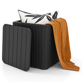 Tangkula 11.5 gallon deck box with removable lid for easy access and storage